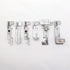 HONEYSEW Overlock Serger 6 Presser Feet Set for Singer 14CG754 14SH654 14SH754 14hd854 14U555 14U557 Consew 1...