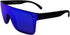 Mostly Sunny - Polarized UV400 Rimless Single Full Lens Square Flat Top Shield Wraparound Oversized Sunglasses Men Women...