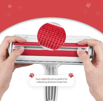 D Fluff Magnet Pet Hair Remover and Reusable Lint Roller - D Fluff Magnet Cat and Dog Hair Remover for Furniture, Couch, Carpet, Clothing and Bedd...