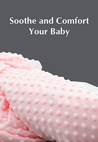 American Baby Company Heavenly Soft Chenille Blanket Set, Pink, for Girls...