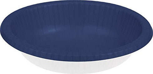 Creative Converting 20 OZ. Paper Bowls, Navy Blue...