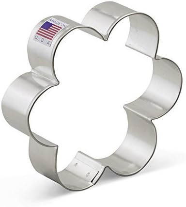 Ann Clark Cookie Cutters Scalloped Edge Flower Cookie Cutter 3.75" Made in USA...