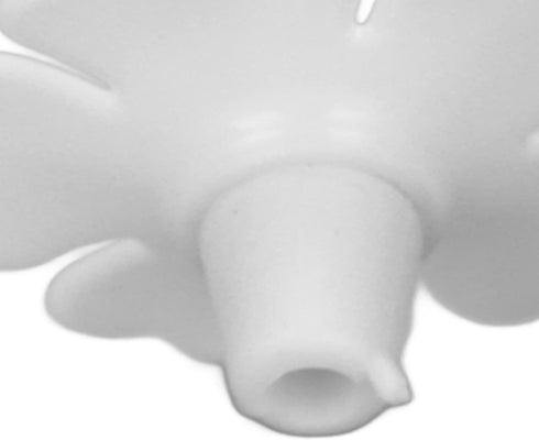 30 Set Hummingbird Hanging Feeders Flowers Hanging Bird Feeding Ports Replacement Outdoors Garden Supplies (White)...