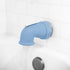 Ubbi Bath Spout Safety Guard, Soft Silicone Spout Cover for Baby Bath Time, Must Have Bath Time Accessory, Large, Cloudy Blue...