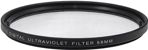 58mm Pro series Multi-Coated High Resolution Digital Ultraviolet Filter For Canon EF-S 55-250mm f/4-5.6 IS II Lens, Canon EF-S 18-55mm f/3.5-5.6 I...