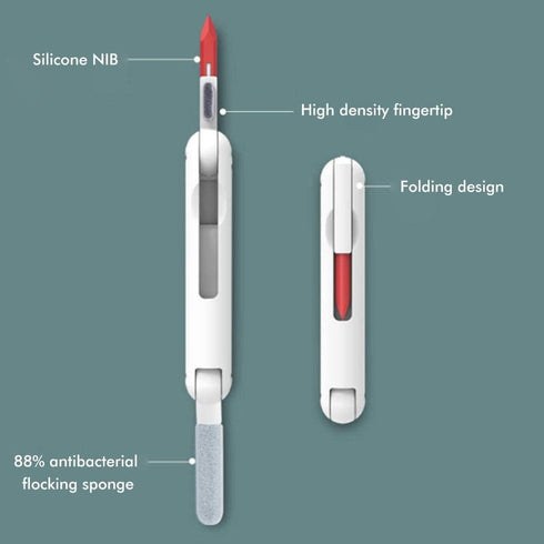 7-in-1 Electronic Cleaner Kit for Earphone - Laptop Cleaner, Keyboard Cleaner Kit, Portable Cleaning Kit with Cleaning Pen Brush Spray for Phone P...