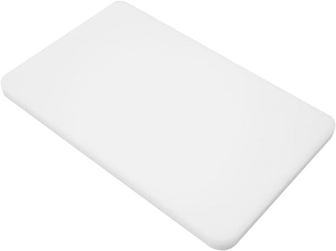 Small Plastic Bar Cutting Board for Restaurants, 10 x 6 Inch, White...