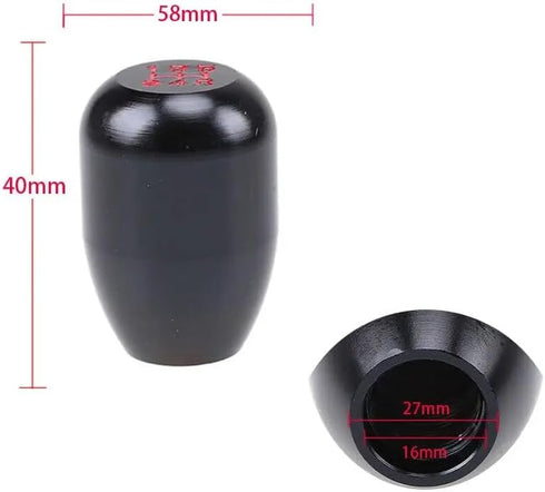 Gear Shifter Knob, Car Grip Knob Head Shifter Fit Most Manual Auto Transmissions Universal...