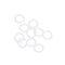 uxcell Silicone O-Rings, 9mm OD 6mm ID 1.5mm Width VMQ Seal Gasket for Compressor Valves Pipe Repair, White, Pack of 10...