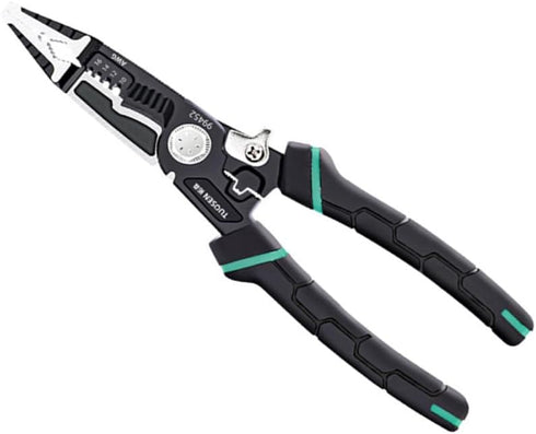 szhdxsy 9-in-1 Wire Stripper, 8.5in Wire Stripper and Crimping Tool, Multifunctional Wire Stripper,Wire breaking pliers? Cable cutters, Multi-func...