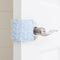 The Original Cushy Closer Door Cushion | No More Noisy Doors! | Door Latch Cover- Baby Safety for Quiet Doors (Birch - Blue)...