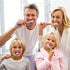 30 pcs Bulk Toothbrushes Individually Wrapped, Colorful Manual Disposable Travel Toothbrush for Adult, Kid, Medium Soft Bristles for Travel, Hotel...