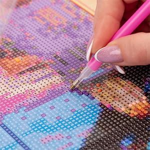 Cartoon 4-piece set Diamond Art Painting Kits for Adults, Full Drill Diamond Dots Paintings for Beginners, Round 5D Paint with Diamonds Pictures G...