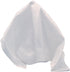Deluxe White Glow Silk Dupioni Pocket Square 100% Silk - Full-Sized 17"x17"...