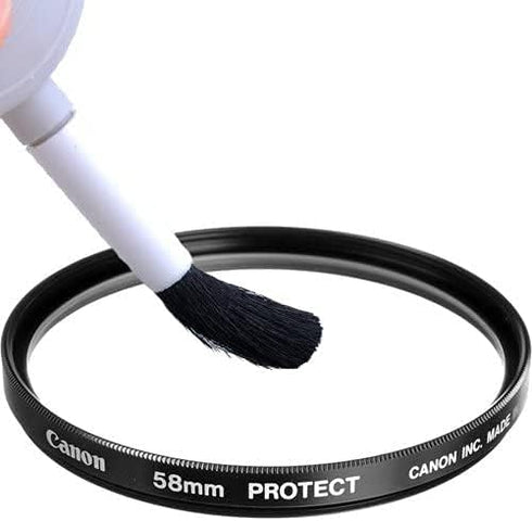 2 Air Dust Blower and Soft Brush for Digital Camera Lenses, LCD Screens and Cleaning Keyboards....