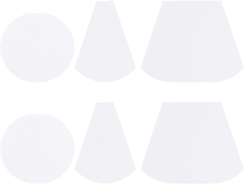 HARFINGTON 44pcs English Paper Piecing Medium Flower Shapes Paper Quilting Templates Patchwork English Paper Piecing Supplies for Quilting Sewing ...