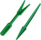 Pack of 2 Green Mini Garden Hand Succulent Transplanting Tools,Widger Plastic Seedlings Dibber Sowing Digging Mini Garden Hand Tools for Home Gard...