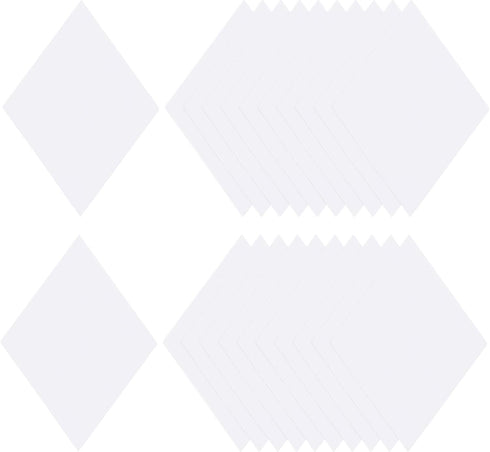 HARFINGTON 200 Count English Paper Piecing Small Rhombus Shapes Paper Quilting Templates Patchwork English Paper Piecing Supplies for Quilting Sew...