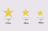 117Pcs Gold Stars Wall Decal Stars Pattern DIY Wall Stickers for Kids Rooms Home Decor...