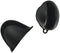 Mini Oven Mitts, Cooking Pinch Grips, Silicone Potholder for Kitchen Cooking 2pcs (Black)...