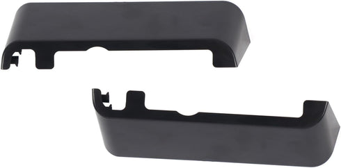 ITrims Car Accessories for Toyota Prado J120 FJ120 2003-2009 Roof Rack Rail End Luggage Protector Center Cargo Rack Cover Shell Cap Trims ABS Blac...