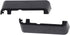 ITrims Car Accessories for Toyota Prado J120 FJ120 2003-2009 Roof Rack Rail End Luggage Protector Center Cargo Rack Cover Shell Cap Trims ABS Blac...