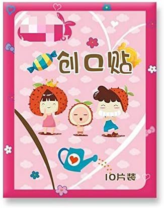 100PCs Waterproof Breathable Cute Cartoon Adhesive Bandages First Aid Emergency Kit for Kids Children...
