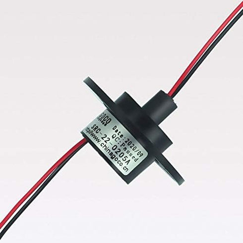 GCSLIPRING Slipring 2wire 5A conductive ring collector ring rotating electrical contact (5a)...