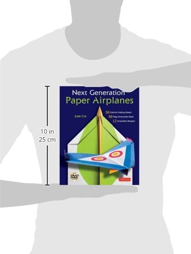 Next Generation Paper Airplanes Kit: Engineered for Extreme Performance, These Paper Airplanes are Guaranteed to Impress: Kit with Book, 32 origam...