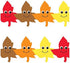 Hygloss Products Happy Leaves Die-Cut Bulletin Board Border – Classroom Decoration – 3 x 36 Inch, 12 Pack...
