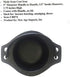 Cast Iron Cauldron w/Handle, Ideal for smudging, Incense Burning, Ritual Purpose, Decoration, Candle Holder, etc. (4" Diameter Handle to Handle, 2...