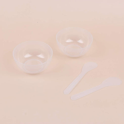 10Sets Slime Bowl Slime Mixing Tool Makeup Bowl Crystal Mud Mixing Bowls Plastic Glue Mixer for Makeup Crafts (Transparent)...