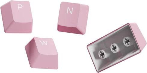 Catekro PBT Keycaps, 104 Keys Standard Doubleshot Keycap Set, OEM Profile, Translucent Keycaps for DIY Mechanical Keyboard(Cyan+Pink)...