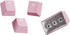 Catekro PBT Keycaps, 104 Keys Standard Doubleshot Keycap Set, OEM Profile, Translucent Keycaps for DIY Mechanical Keyboard(Cyan+Pink)...