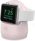 AhaStyle iWatch Stand Silicone Charging Dock Holder for Apple Watch Ultra 2, Ultra, SE2, Series SE, 7 6 5 4 3 2 1 (45/44/42/41/40/38mm), (Pink)...