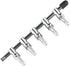 Aquarium Fish Tank Air Flow Control Lever Pump 5 Way Inline Manifold Air Flow Pump Tubing Splitter Lever Control Valve 3-Pack...