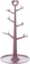 Mug Tree for Counter Coffee Cup Holder Organizer Hanger for Countertop Tea Cup Stand for Desk Table Countertop (Red, Large)...
