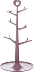 Mug Tree for Counter Coffee Cup Holder Organizer Hanger for Countertop Tea Cup Stand for Desk Table Countertop (Red, Large)...