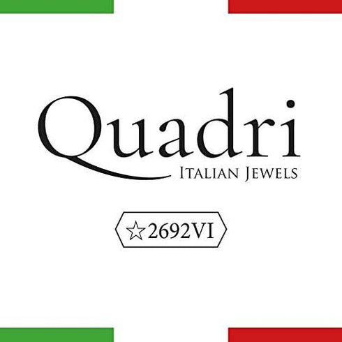 Quadri - Certified Made in Italy - 925 Sterling Silver Italian Anklet Beads Bracelet 3mm Diamond-Cut for Women and Teens 9+1 Inchs Adjustable...