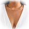 Simple Metal Collar Necklace Open Round Clavicle Chain Summer Beach Body Chain Jewelry Festival Statement Collar Choker Necklace for Women...