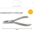 Eyeglasses Frame Pliers, Unload Push in Nose Pad Plier Optical Adjusting Eyeglasses Glasses Nose Pads Arm Pliers Eyeglass Repair Kit...