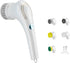 Cordless Electric Spin Cleaning Power Scrubber with 5 Replaceable Brush Heads?Handheld Shower Scrubber for Bathtub, Floor, Wall, Tile, Toilet, Win...