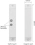 4 Sets NC Wired Door Alarm Magnetic Contact Sensor with Double Side Tape...