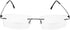 Fuisetaea Rimless Frame Bifocal Reading Glasses Flexible Titanium Alloy +1.50 Lightweight Readers Bifocal Glasses...
