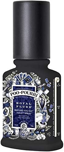Poo-Pourri Before-You-Go Toilet Spray 2-Ounce Bottle, Royal Flush...