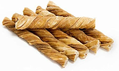 hotspot pets Tripe Twists for Dogs - Premium All Natural Beef Sticks - Single Ingredient Crunchy Dog Chew Treats - Rawhide Free -6 Inch Dog Treats...