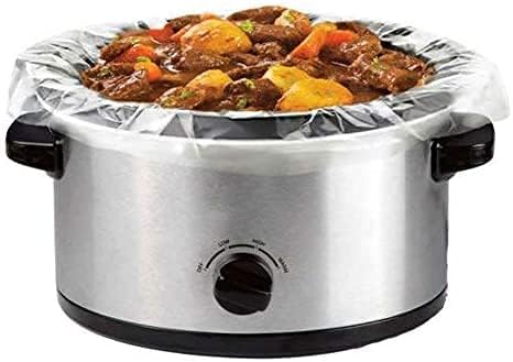 3-7 Quart Premium Crock Pot Slow Cooker Liners 13 IN X 20 IN (Total of 12 with 2 Packages of 6 Each)...