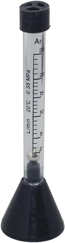 RIVERWELD Argon Gas Flow Meter Scale Tester Measure Flowmeter for Tig Welder Welding 1PK...