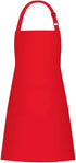 1 Pack Bib Aprons with 2 Pockets Cooking Chef Kitchen Apron for Women Men, Red...