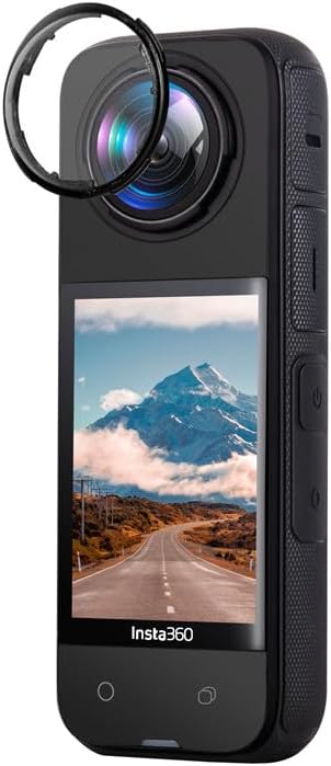 Lens Guard/Lens Protective Cover for Insta3A60 X4, 9H Hardness High Transmittance,Waterproof Dustproof...